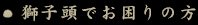 獅子頭でお困りの方